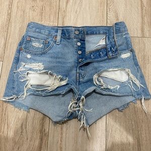Levi’s Blue Summer Shorts